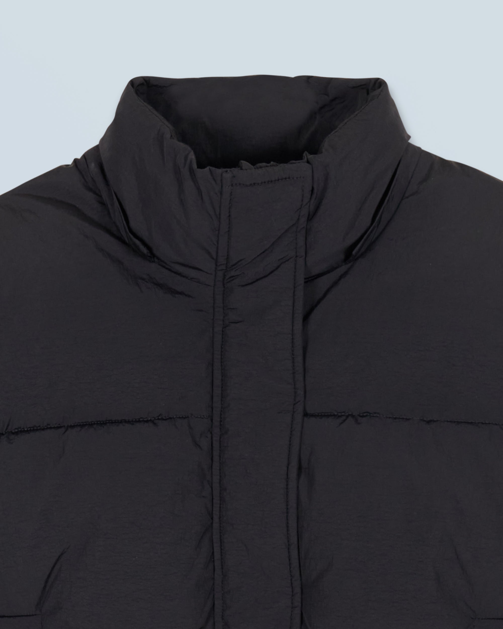 NOIR / NEW / QTY : 62 / Outerwear Doudoune Craquelée - Noir