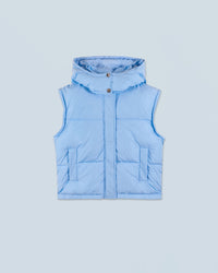 BABY BLUE / NEW / QTY : 71 / Outerwear Doudoune Craquelée - Baby Blue
