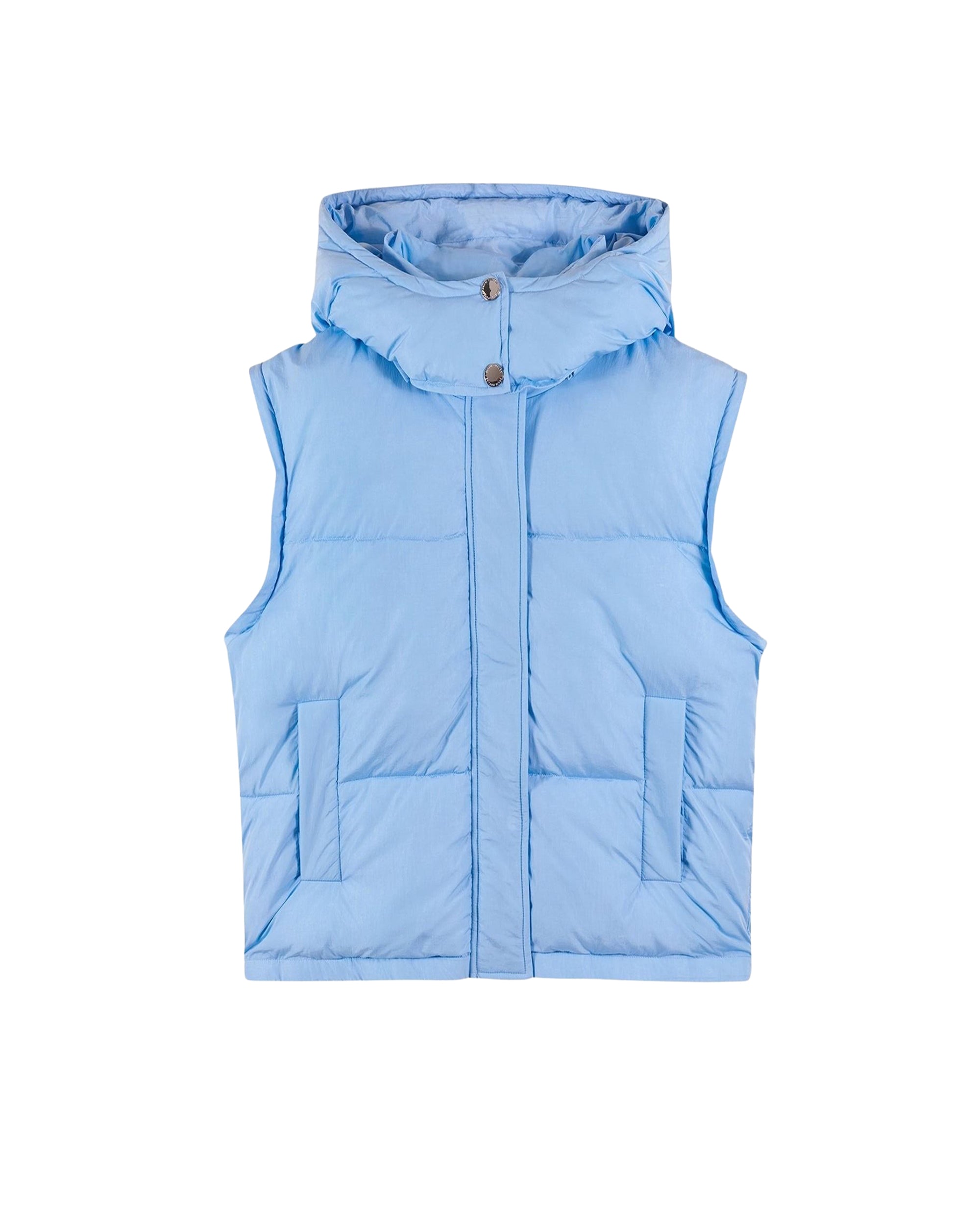 Doudoune matelassée à capuche - Baby Blue