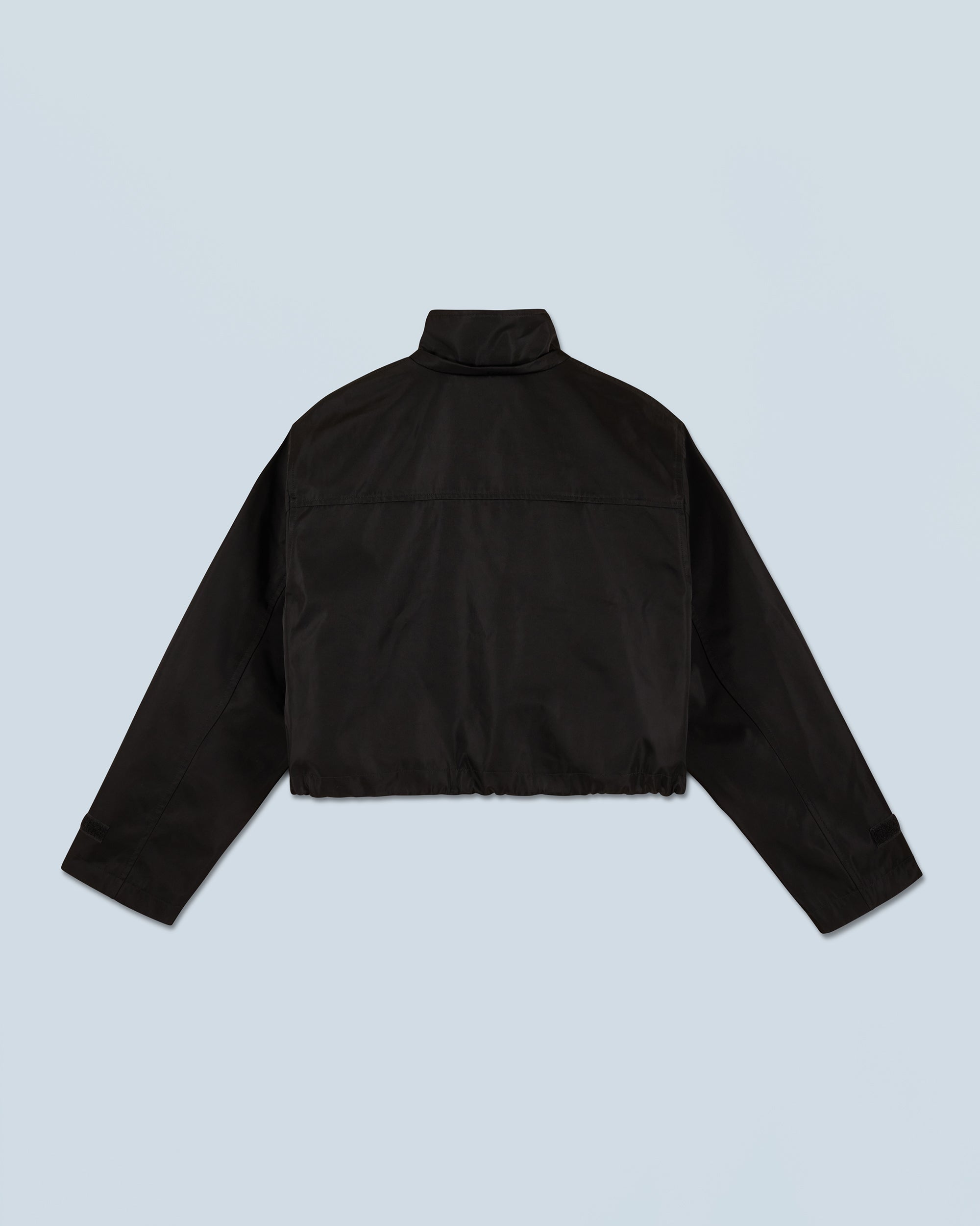 Parka courte à capuche - Noir
