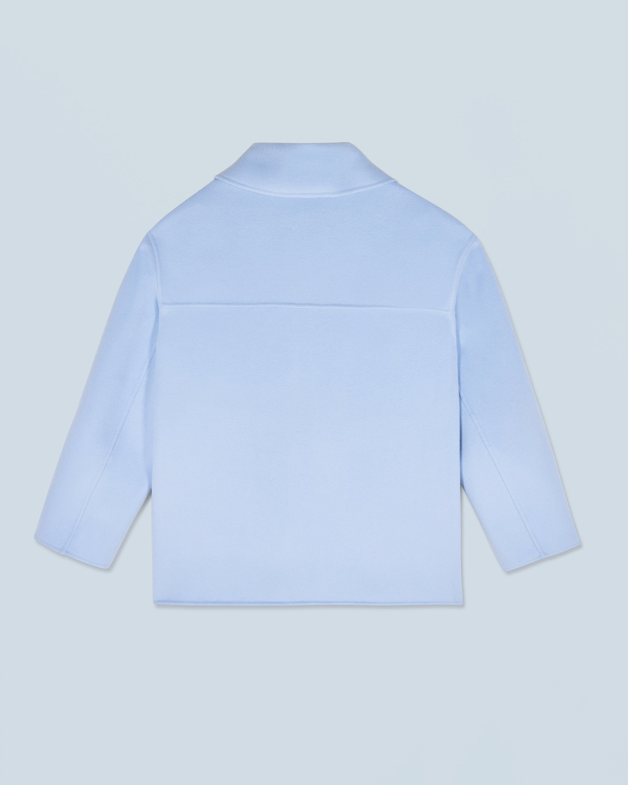 Veste caban en laine - Baby Blue