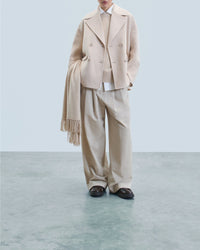 Veste caban en laine - Sable