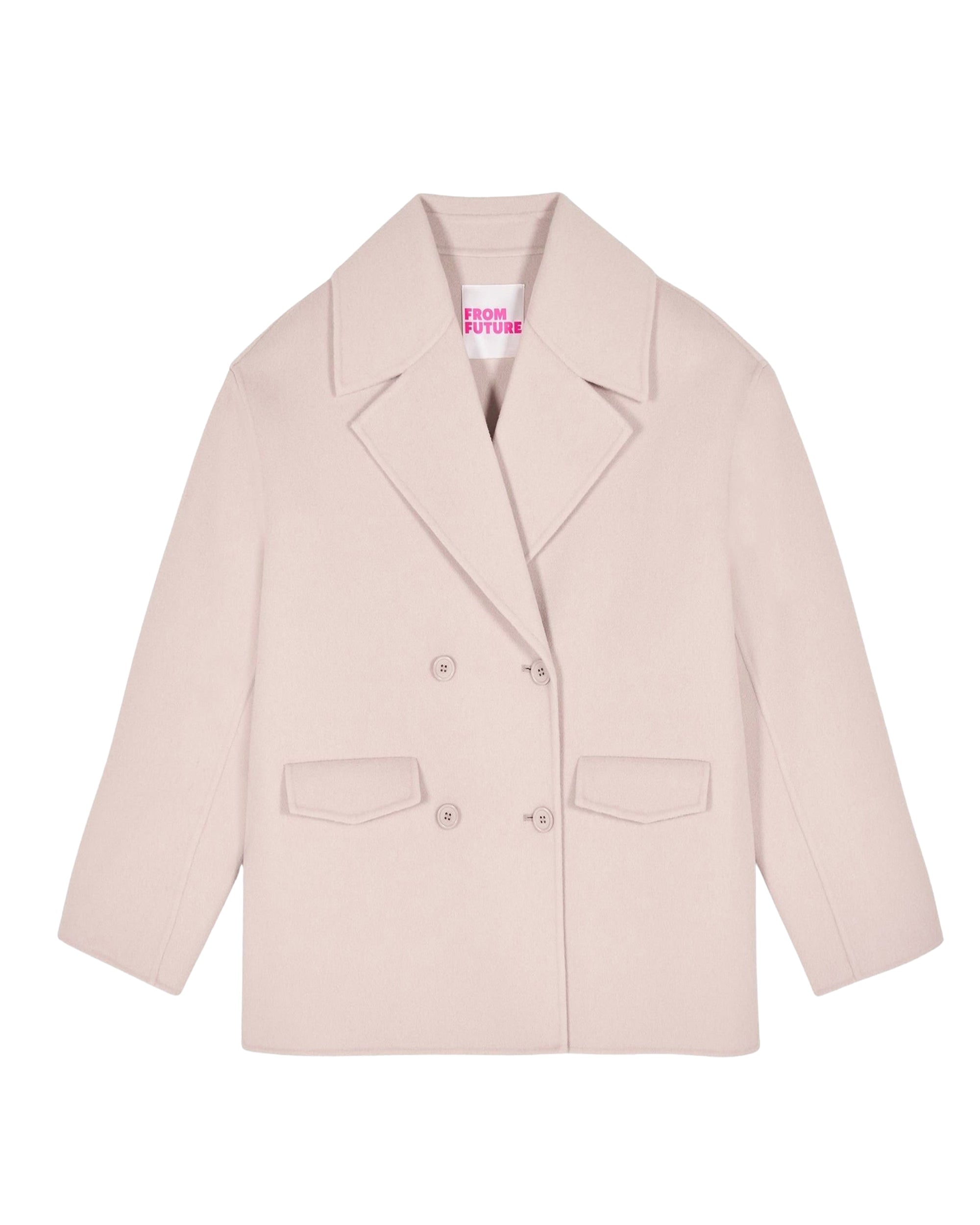 Veste caban en laine - Sable