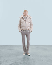 SABLE / NEW / QTY : 48 / Outerwear Doudoune Doublure Cachemire - Sable