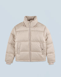 SABLE / NEW / QTY : 48 / Outerwear Doudoune Doublure Cachemire - Sable