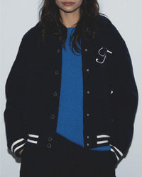 Veste en laine - Navy