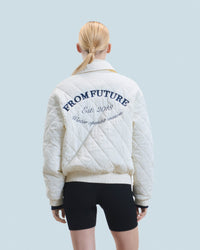 Veste bomber matelassée - Sable