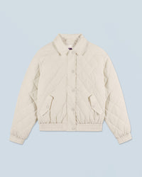 SABLE / NEW / QTY : 49 / Outerwear Veste Bombers Matelassé - Sable