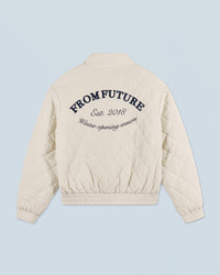 SABLE / NEW / QTY : 49 / Outerwear Veste Bombers Matelassé - Sable