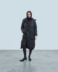 NOIR / NEW / QTY : 37 / Outerwear Doudoune Longue - Noir