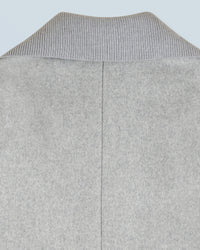 Manteau en laine - Gris Chiné Clair