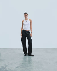 NOIR / NEW / QTY : 17 / Pantalon Cargo - Noir