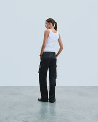 NOIR / NEW / QTY : 17 / Pantalon Cargo - Noir