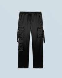 NOIR / NEW / QTY : 17 / Pantalon Cargo - Noir