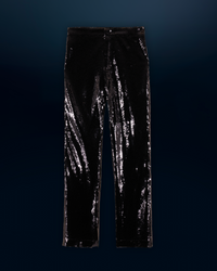 NOIR / NEW / QTY : 136 / Pantalon Large Tailoring - Noir
