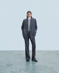 RAYURES GRIS / NEW / QTY : 14 / Pantalon Large Tailoring - Rayures Gris