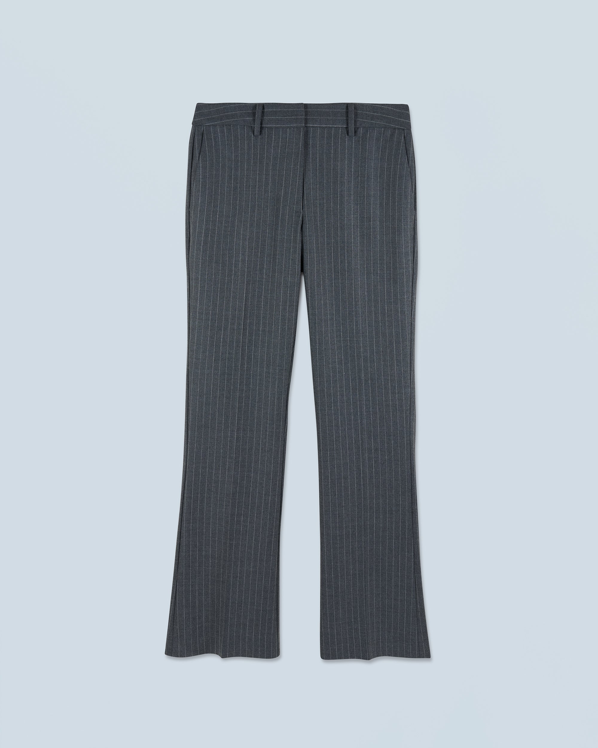 RAYURES GRIS / NEW / QTY : 14 / Pantalon Large Tailoring - Rayures Gris