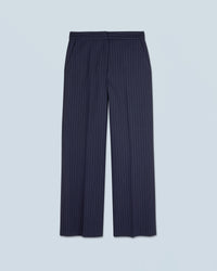RAYURES NAVY / NEW / QTY : 15 / Pantalon Large Tailoring - Rayures Navy