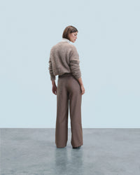 TAUPE / NEW / QTY : 26 / Pantalon Large Tailoring - Taupe
