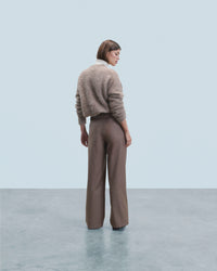 TAUPE / NEW / QTY : 26 / Pantalon Large Tailoring - Taupe