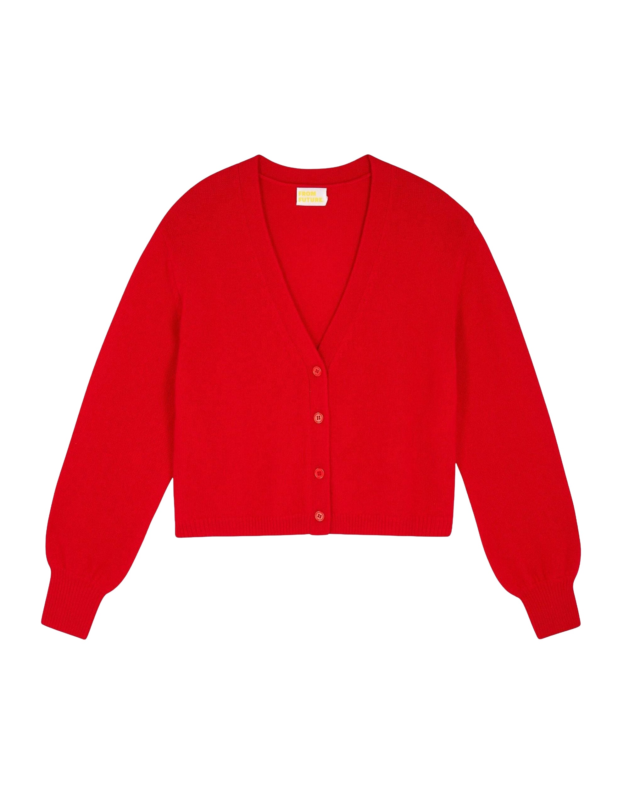 Cardigan en cachemire - Hot Red
