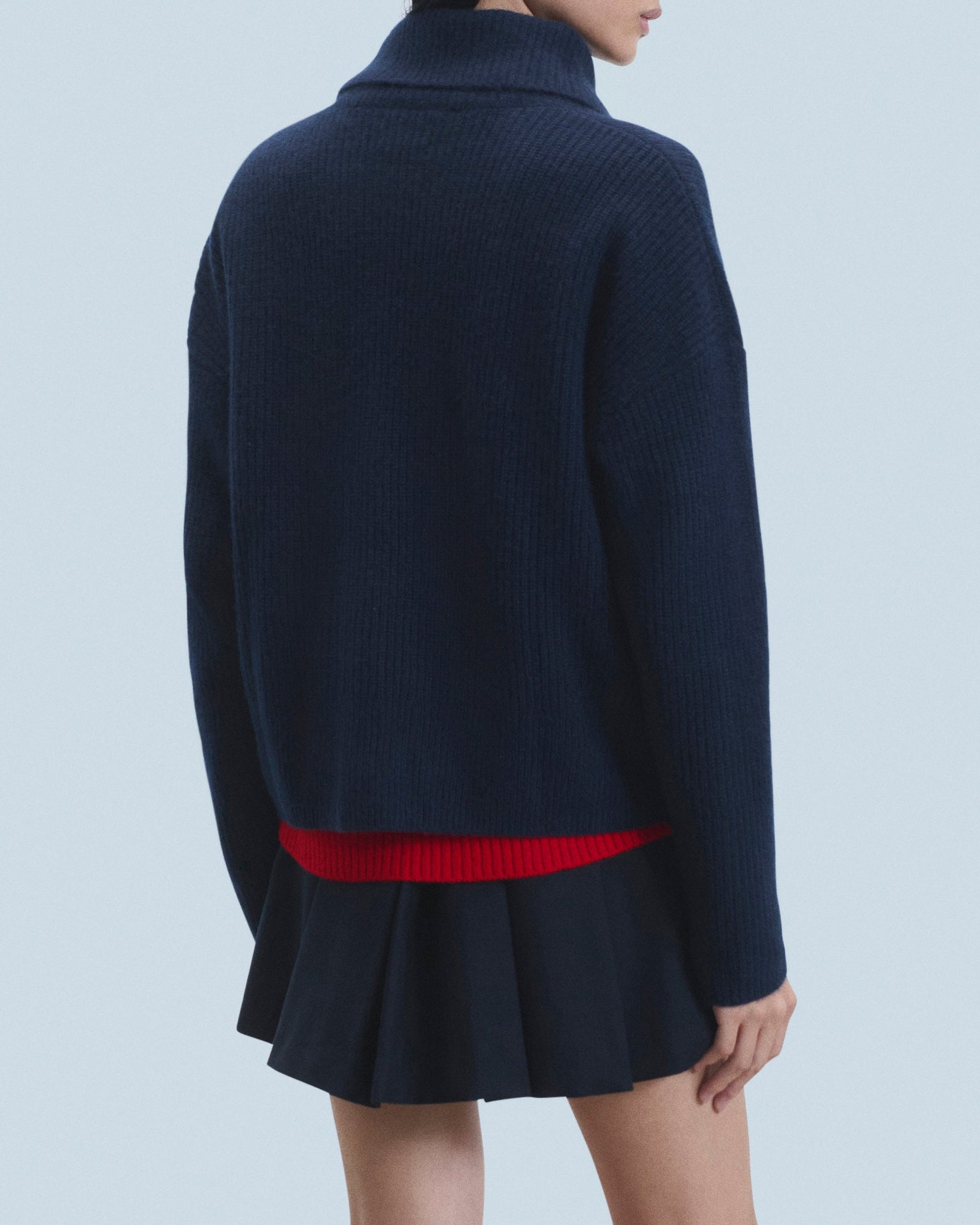 Cardigan en cachemire - Navy