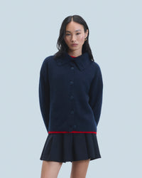 NAVY / NEW / QTY : 5 / Pull Cardigan - Navy