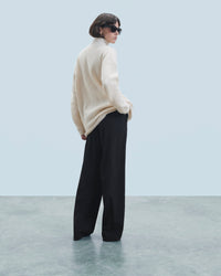 ECRU / DJV / QTY : 10 / Pull Cardigan - Ecru