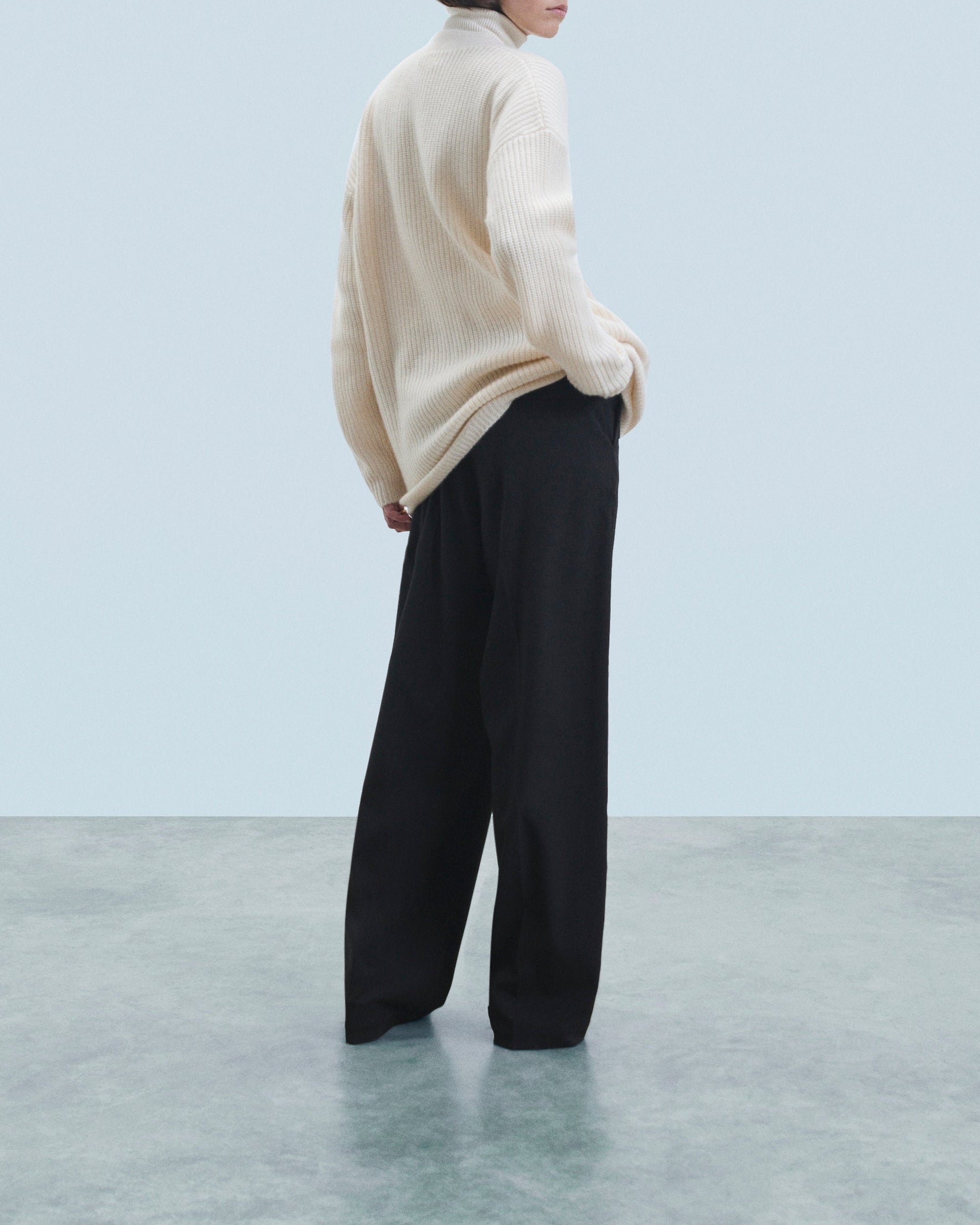 Cardigan en cachemire - Ecru
