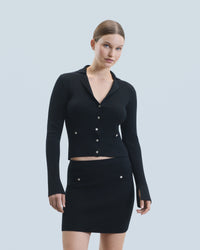 NOIR / NEW / QTY : 38 / Pull Cardigan - Noir