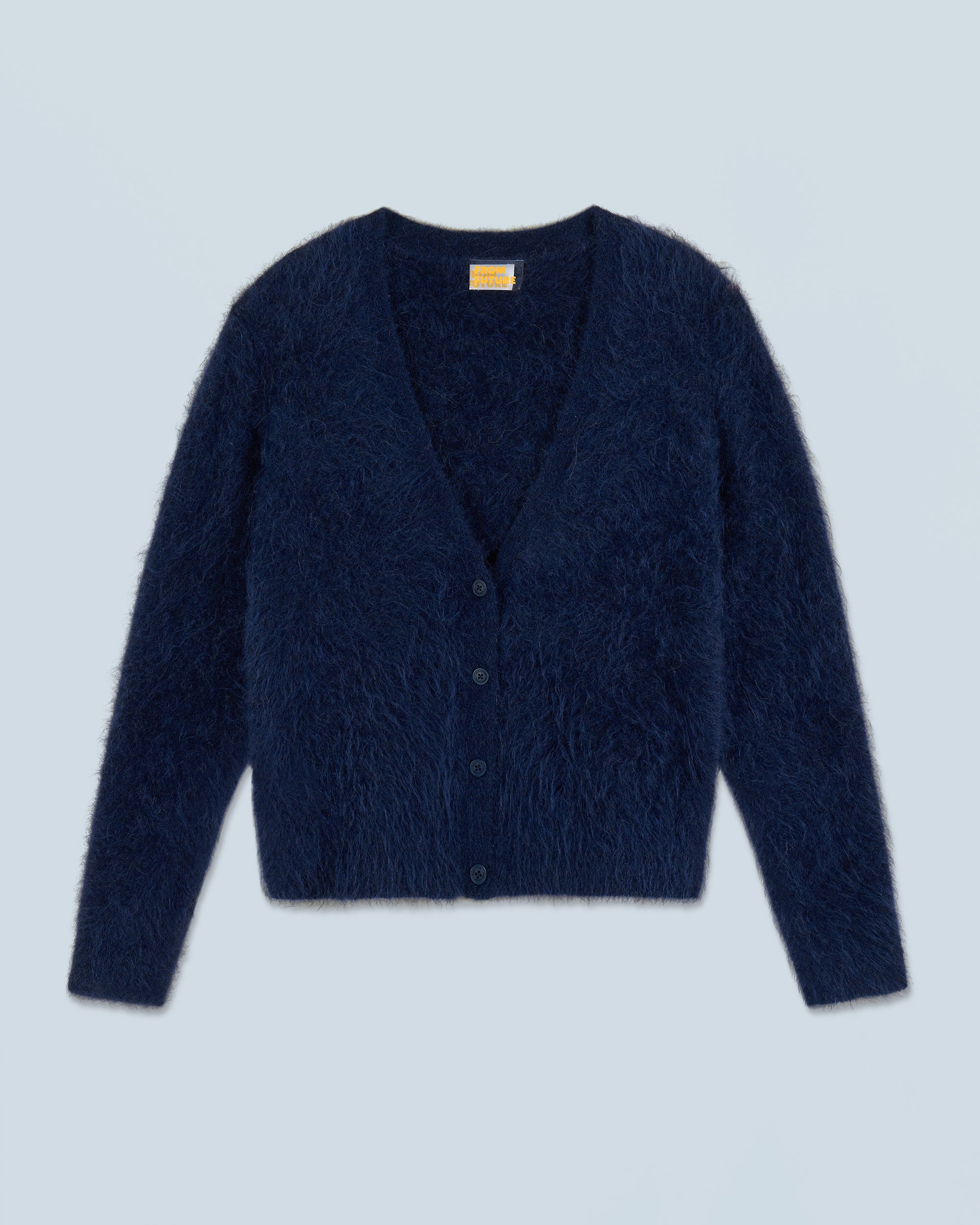NAVY / NEW / QTY : 36 / Pull Cardigan Alpaga - Navy