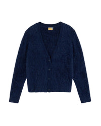 Cardigan en alpaga - Navy