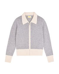 Gilet en cachemire - Gris Chiné Foncé
