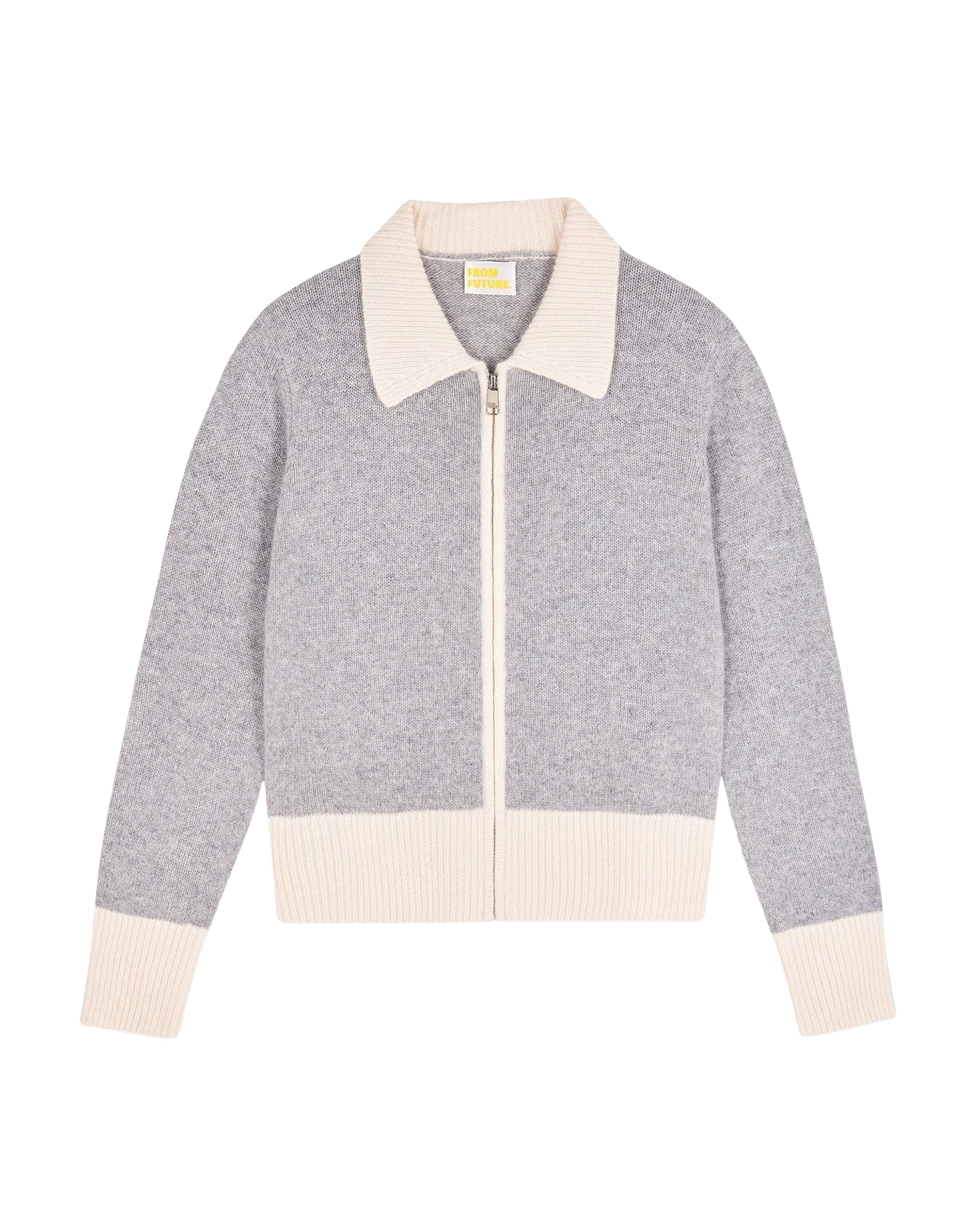 Gilet en cachemire - Gris Chiné Foncé