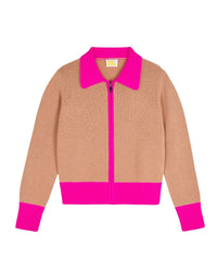 Gilet en cachemire - Camel