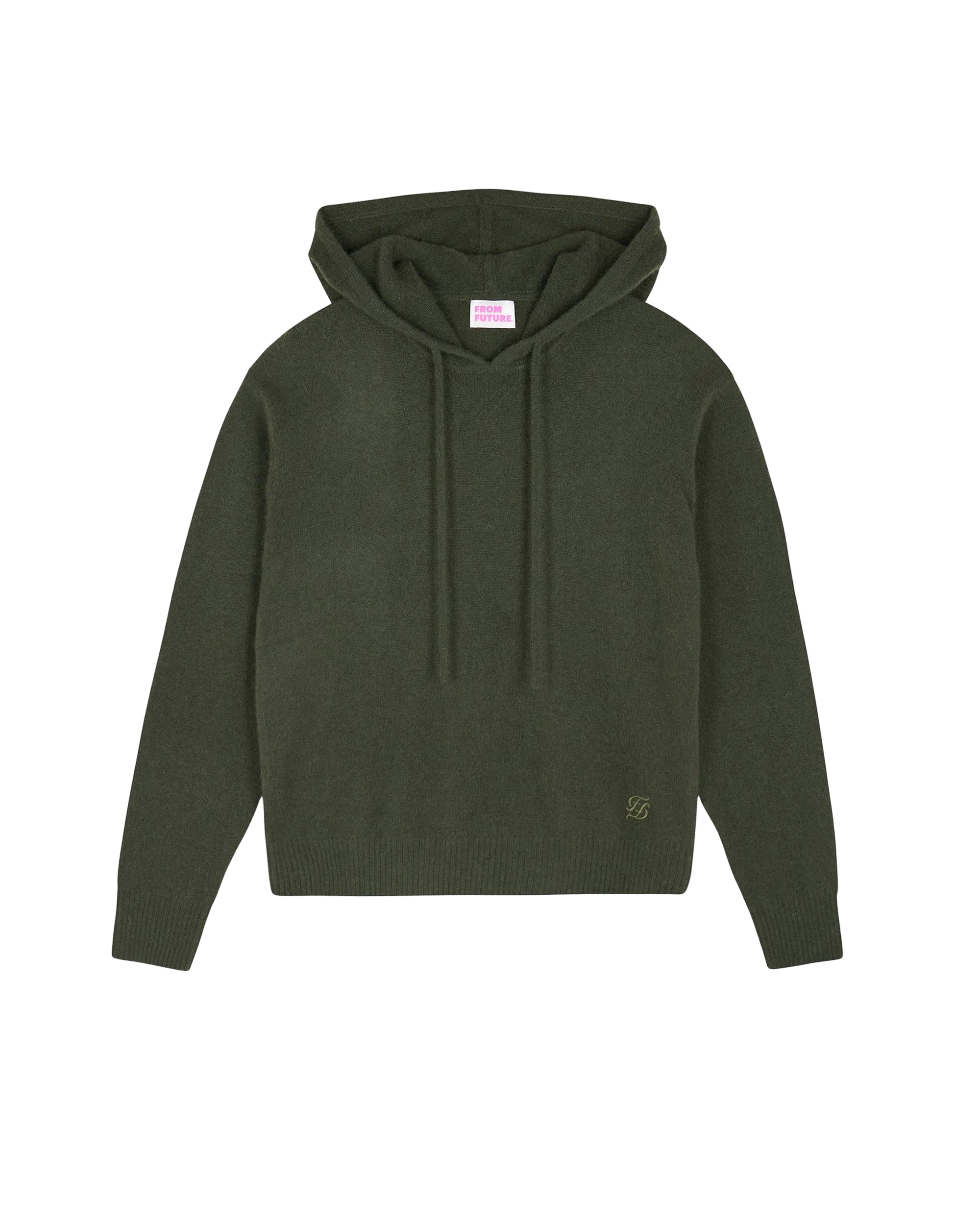 Hoodie en cachemire - Kaki