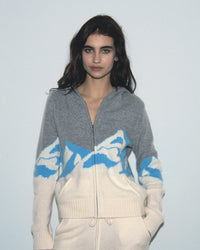 ECRU / NEW / QTY : 4 / Pull Hoodie Montagne - Ecru