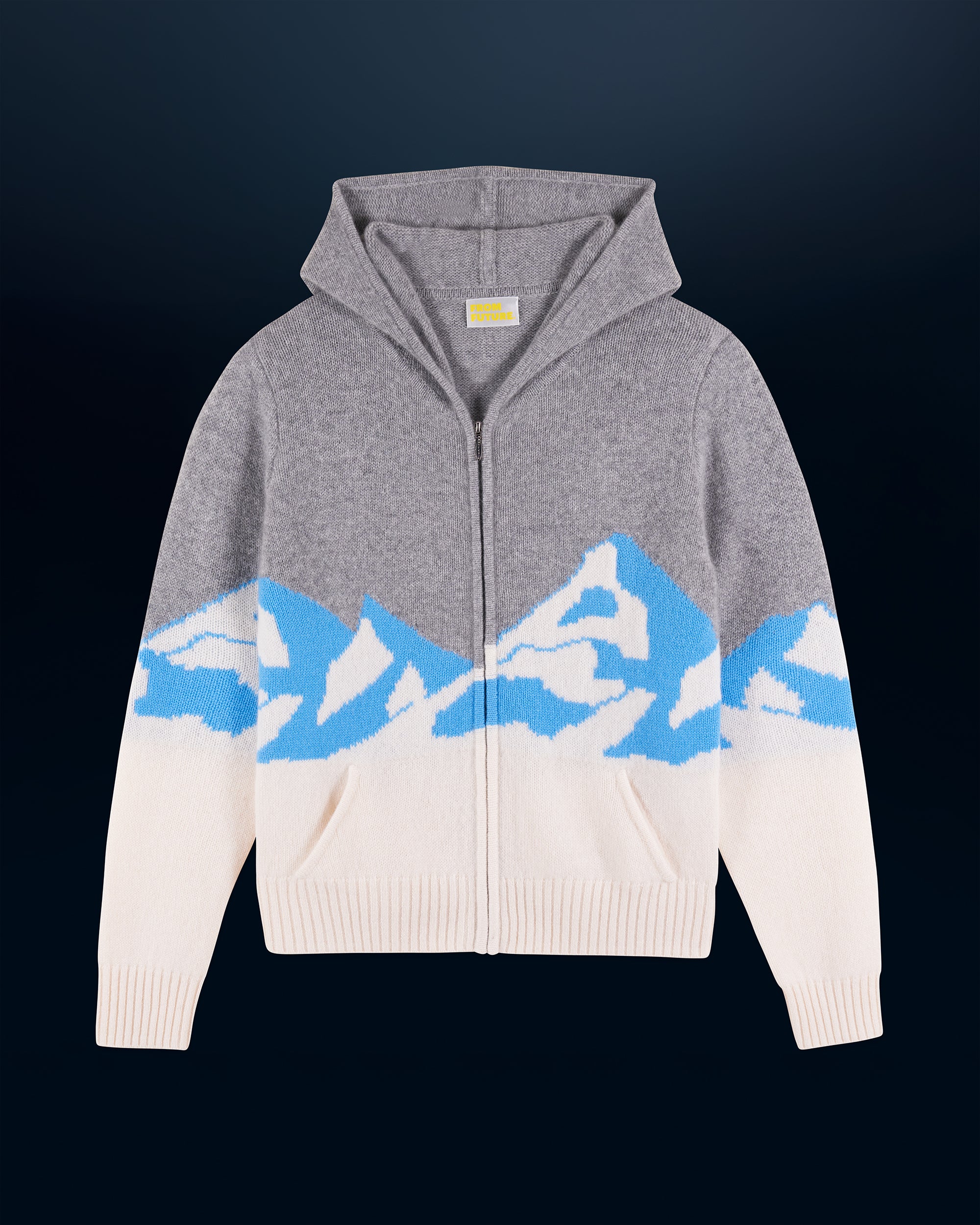 ECRU / NEW / QTY : 4 / Pull Hoodie Montagne - Ecru