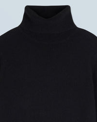 NOIR / NEW / QTY : 42 / Pull Col Roule Basique - Noir
