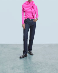 Pull col roulé en cachemire - Utopic Pink