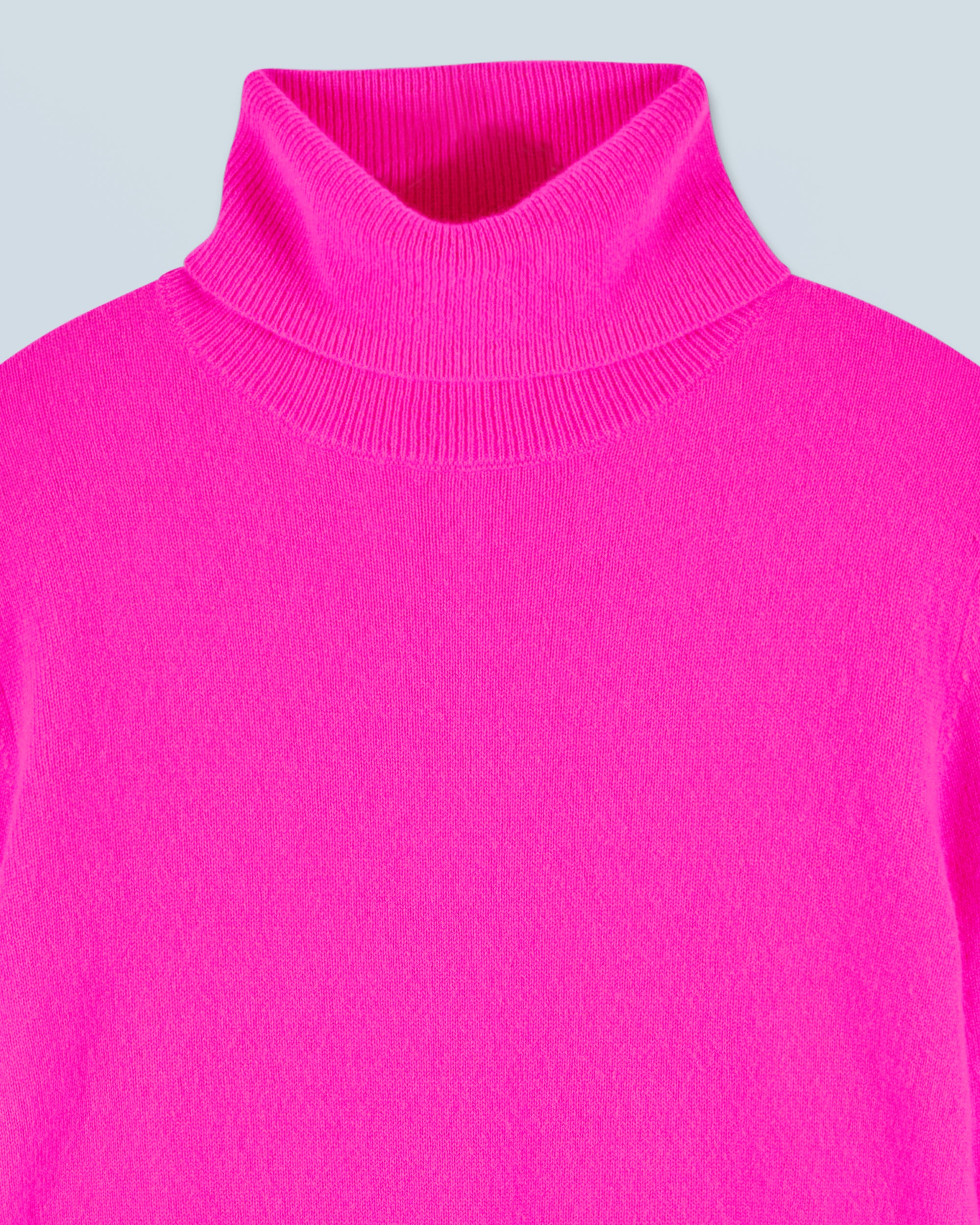 Pull col roulé en cachemire - Utopic Pink