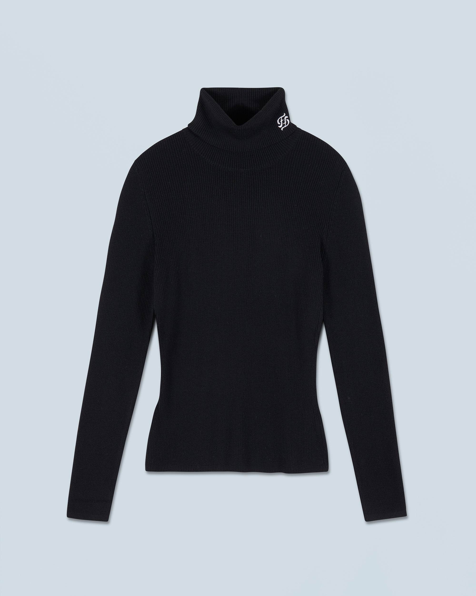 NOIR / NEW / QTY : 2 / Pull Col Roulé - Noir