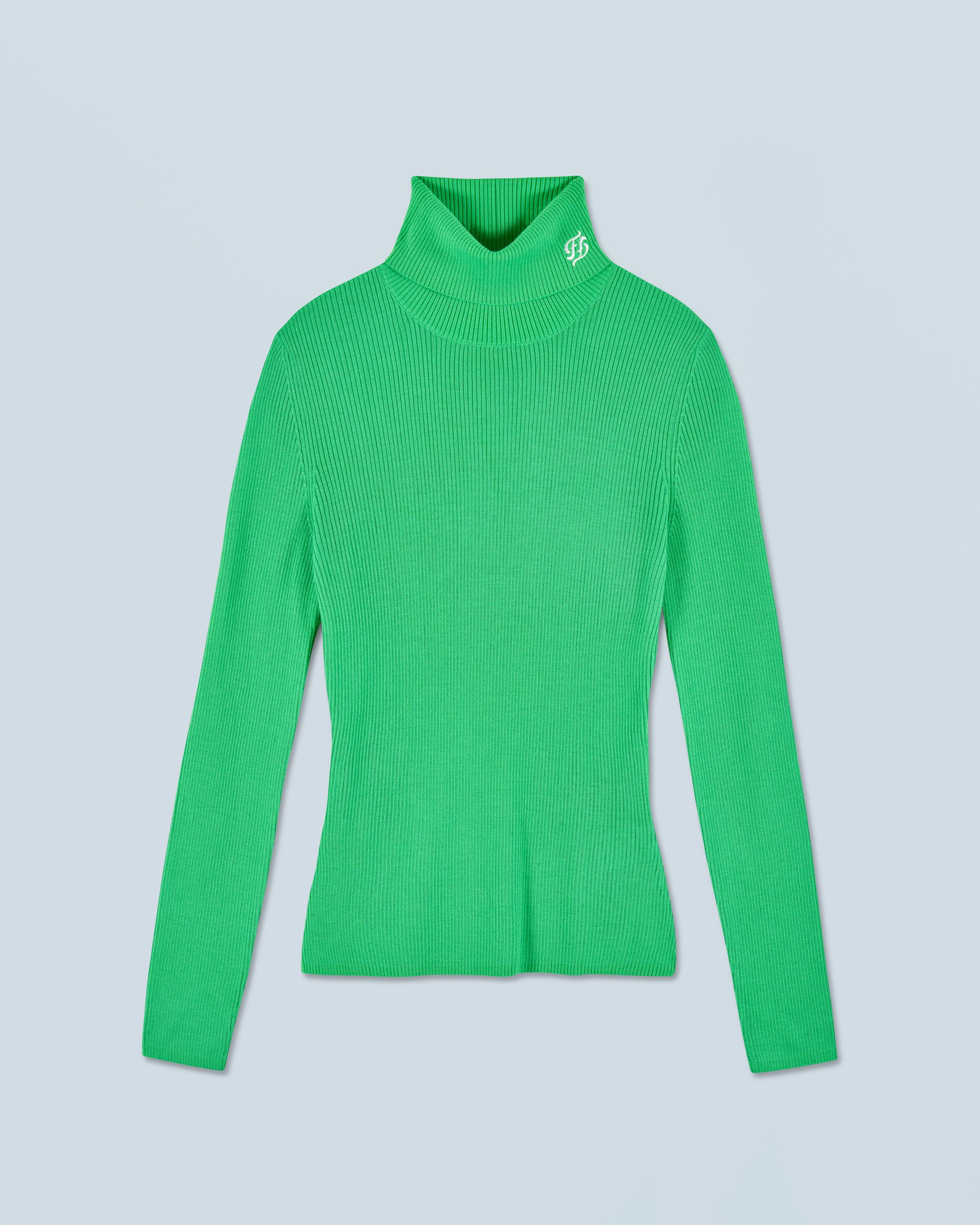 UTOPIC GREEN / NEW / QTY : 11 / Pull Col Roulé - Utopic Green