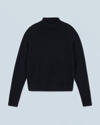 NOIR / NEW / QTY : 2 / Pull Col Montant Léger - Noir
