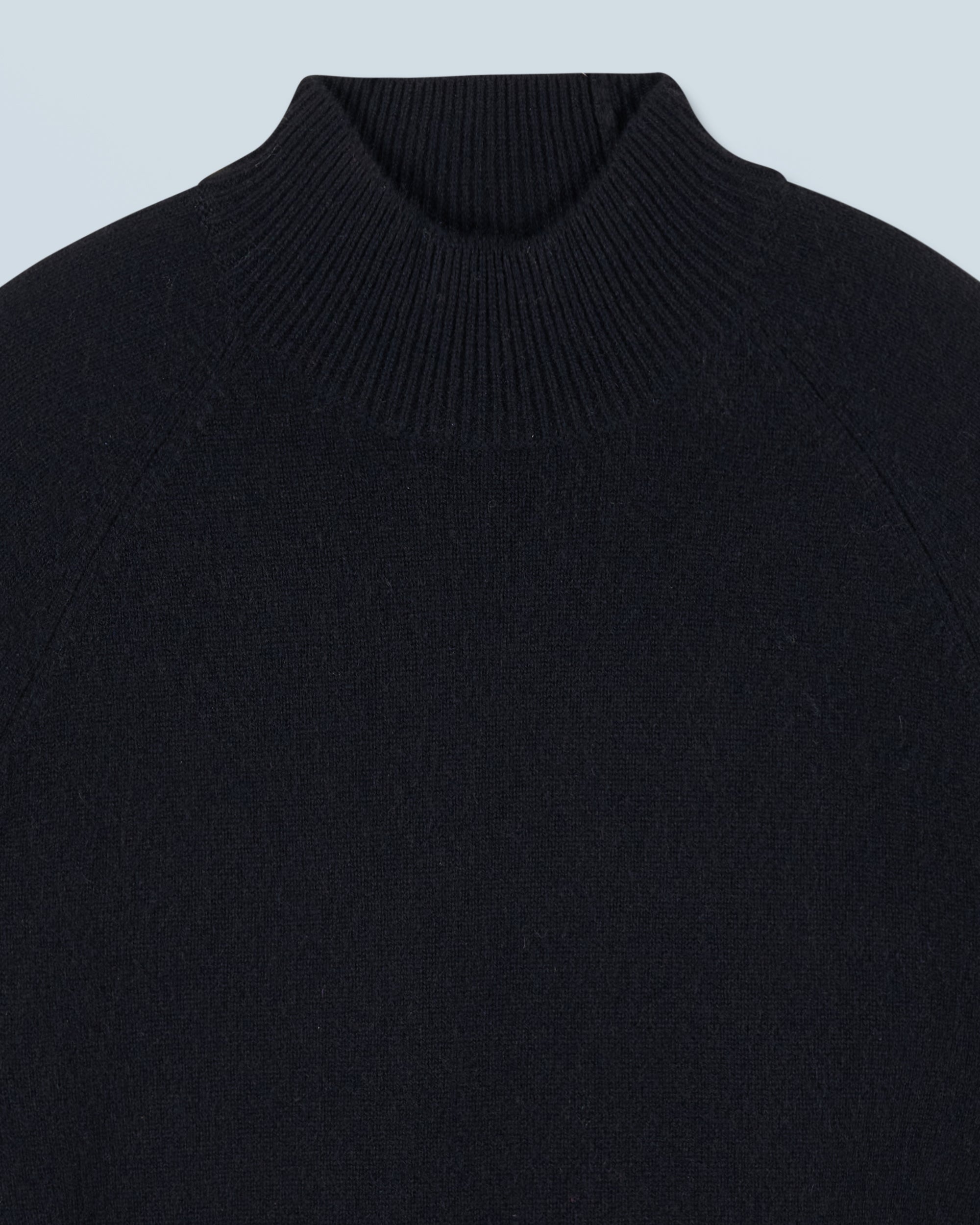 NOIR / NEW / QTY : 2 / Pull Col Montant Léger - Noir