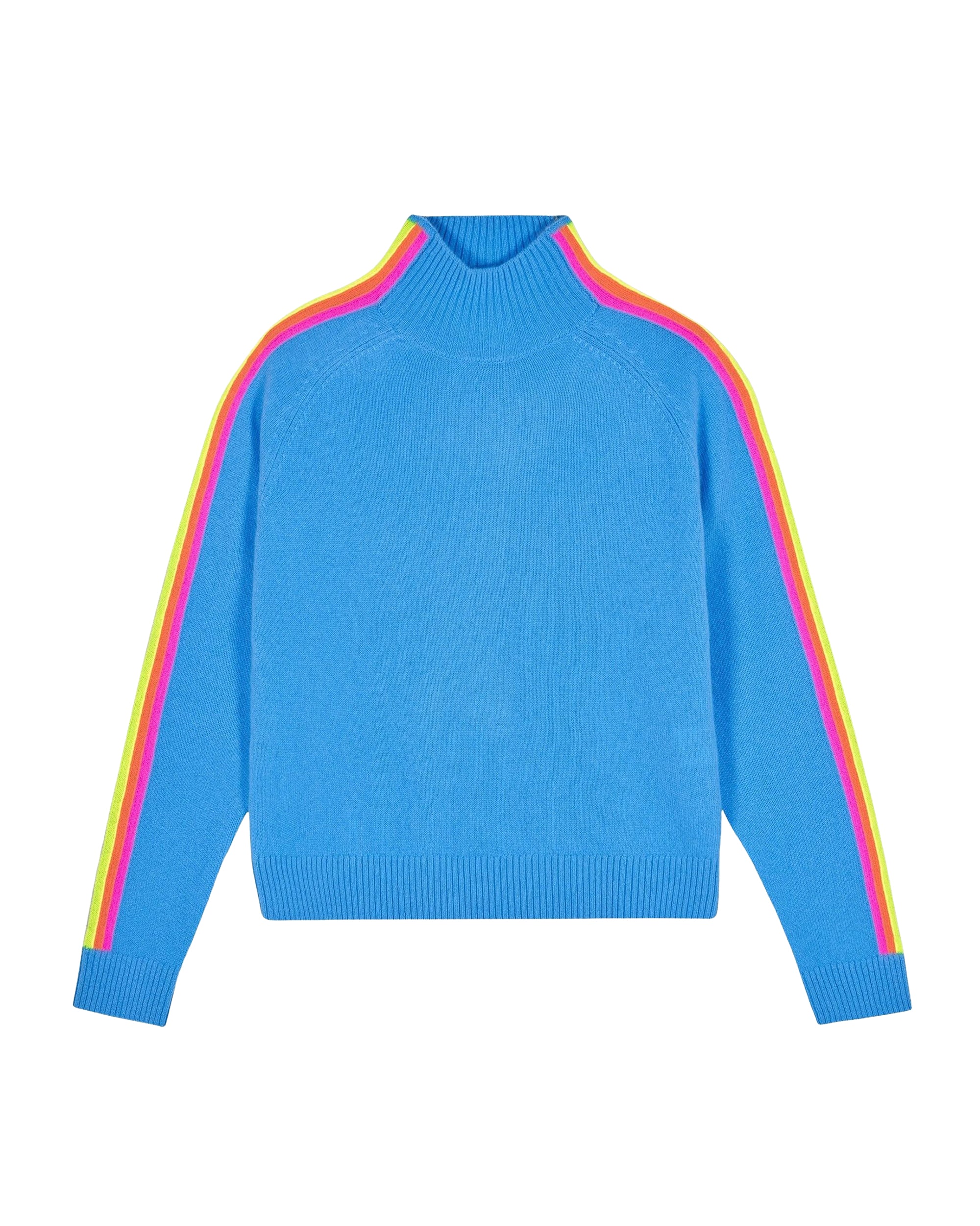 Pull à col montant en cachemire - Dreamy Blue