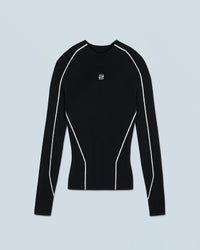 NOIR / NEW / QTY : 6 / Pull Col Montant - Noir