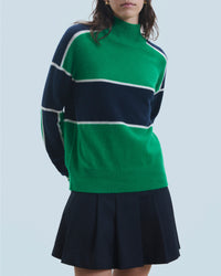 Pull à col montant en cachemire - Mountain Green