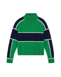 Pull à col montant en cachemire - Mountain Green
