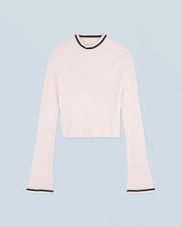 SABLE / NEW / QTY : 17 / Pull Col Montant - Sable